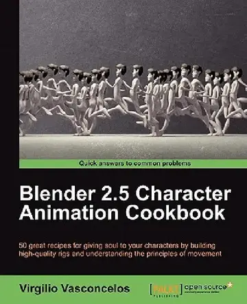 Cover of Blender 2.5 Character Animation Cookbook