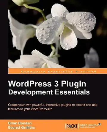 Cover of Wordpress 3 Plugin Development