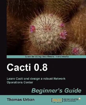 Cover of Cacti 0.8 Beginner's Guide