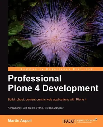 Cover of Professional Plone 4 Development