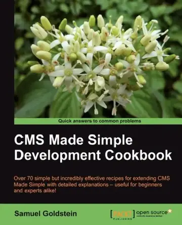 Cover of CMS Made Simple Development Cookbook