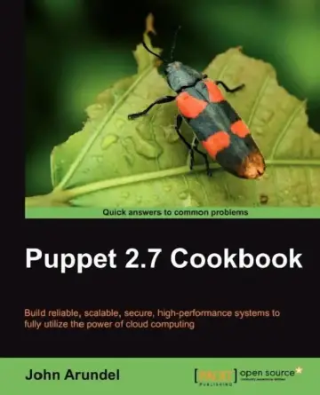 Cover of Puppet 2.7 Cookbook