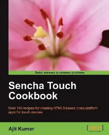 Cover of Sencha Touch Cookbook