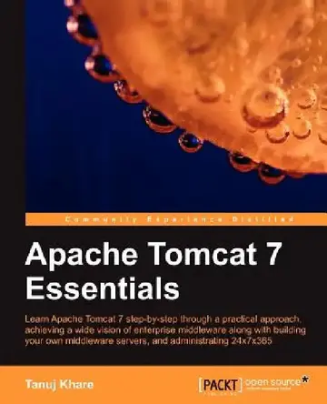 Cover of Apache Tomcat 7 Essentials