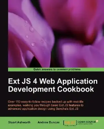 Cover of Ext JS 4 Web Application Development Cookbook
