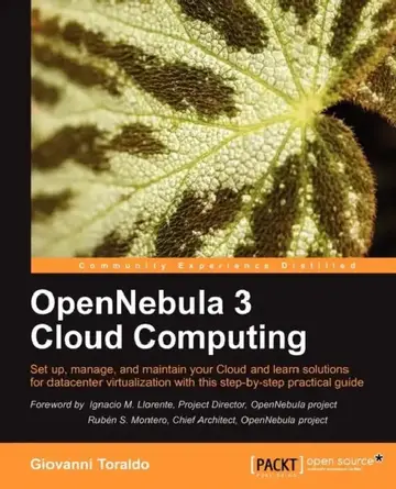 Cover of Opennebula 3 Cloud Computing