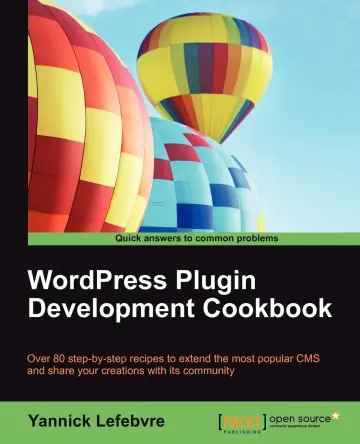 Cover of WordPress Plugin Development Cookbook