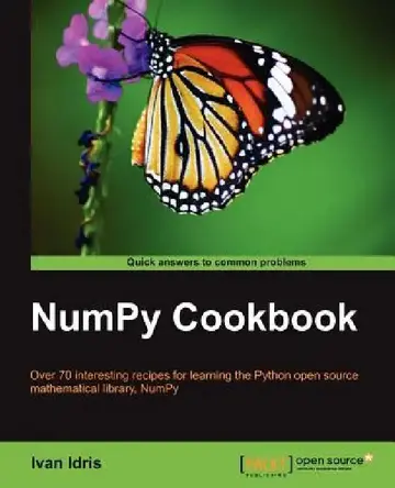 Cover of Numpy Cookbook