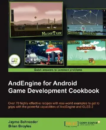 Cover of Andengine for Android Game Development Cookbook