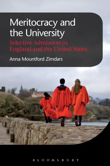 Cover of Meritocracy and the University
