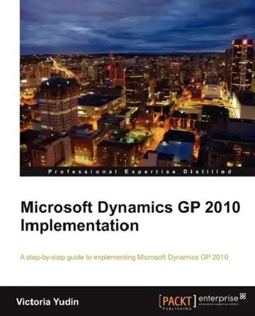 Cover of Microsoft Dynamics GP 2010 Implementation