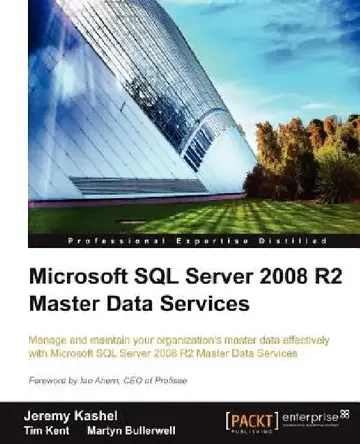 Cover of Microsoft SQL Server 2008 R2 Master Data Services