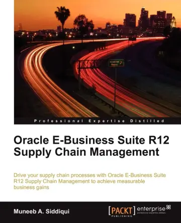 Cover of Oracle E-Business Suite R12 Supply Chain Management