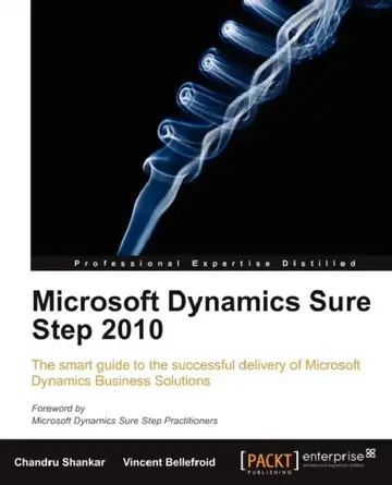 Cover of Microsoft Dynamics Sure Step 2010