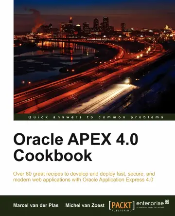 Cover of Oracle APEX 4.0 Cookbook