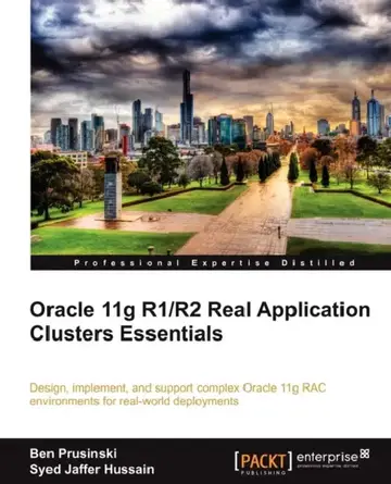 Cover of Oracle 11g R1/R2 Real Application Clusters Essentials