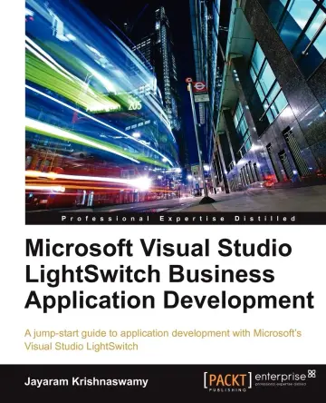Cover of Microsoft Visual Studio LightSwitch Business Application Development
