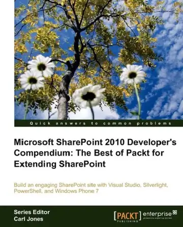 Cover of Microsoft Sharepoint 2010 Developer's Compendium