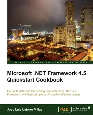 Cover of Microsoft .Net 4.5 QuickStart