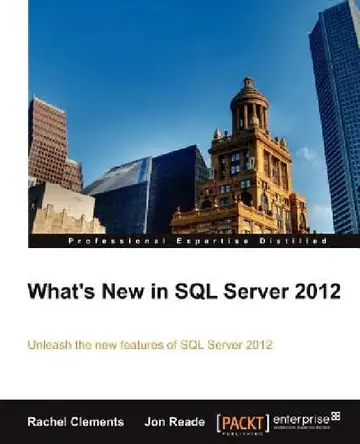 Cover of What's New in SQL Server 2012