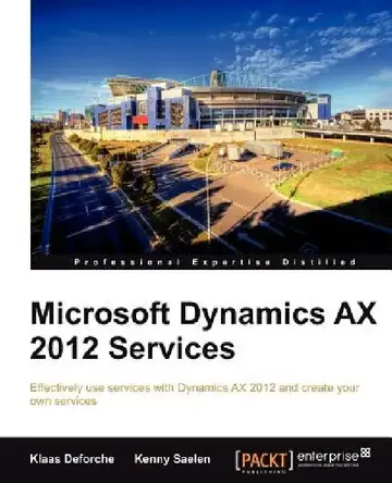 Cover of Microsoft Dynamics Ax 2012 Services