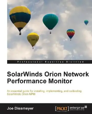 Cover of Solarwinds Orion Network Performance Monitor