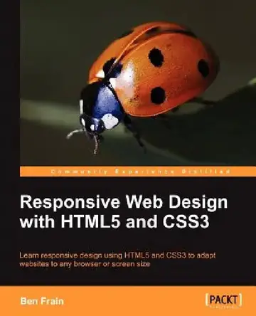 Cover of Responsive Web Design with Html5 and Css3