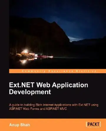 Cover of Ext.Net Web Application Development