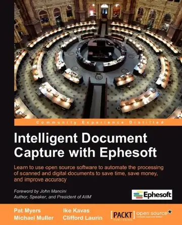 Cover of Intelligent Document Capture with Ephesoft