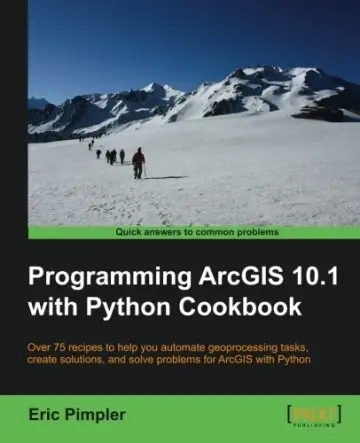 Cover of Programming Arcgis 10.1 with Python Cookbook
