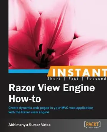 Cover of Instant Razor View Engine How-to