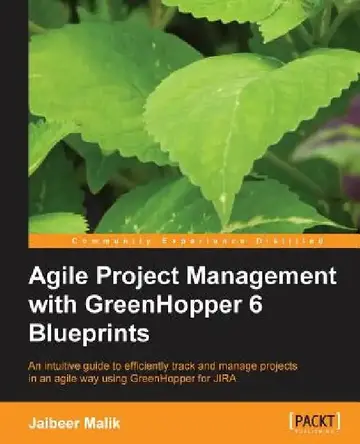 Cover of Agile Project Management with Greenhopper 6 Blueprints