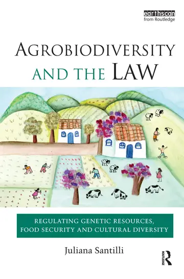 Cover of Agrobiodiversity and the Law