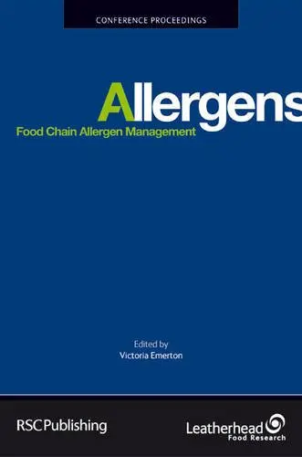 Cover of Food Chain Allergen Management