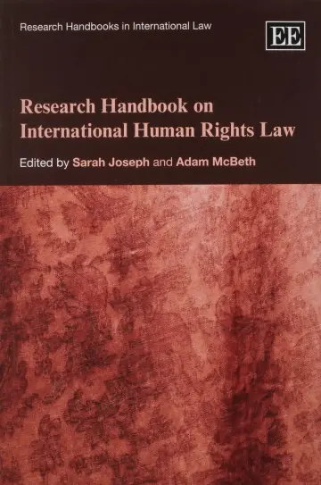 Cover of Research Handbook on International Human Rights Law