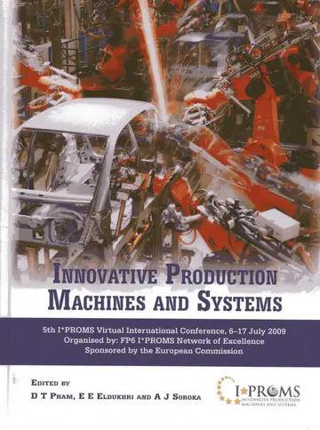 Cover of Innovative Productive Machines and Systems