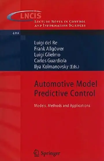Cover of Automotive Model Predictive Control