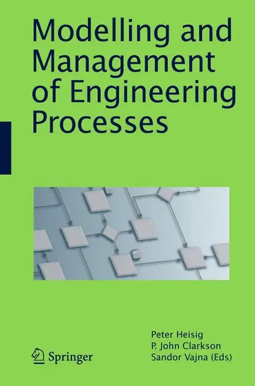 Cover of Modelling and Management of Engineering Processes