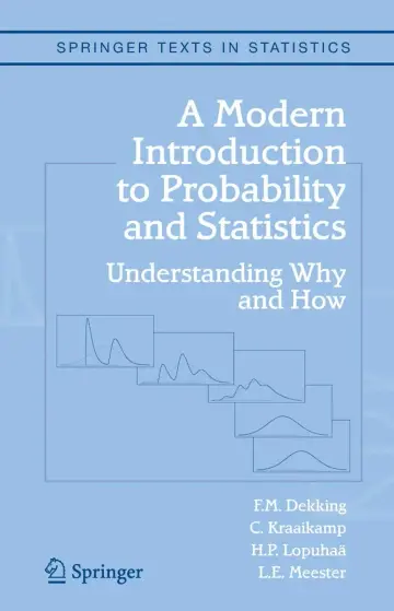Cover of A Modern Introduction to Probability and Statistics
