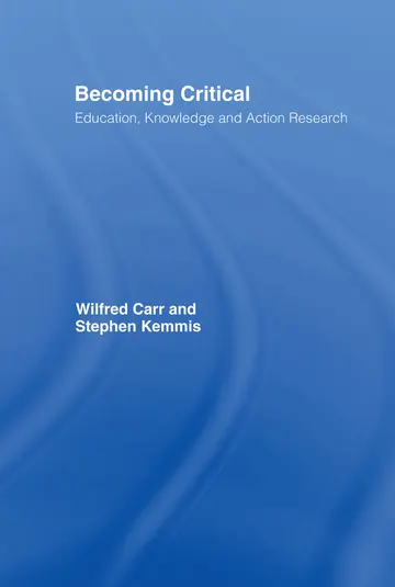 Cover of Becoming Critical