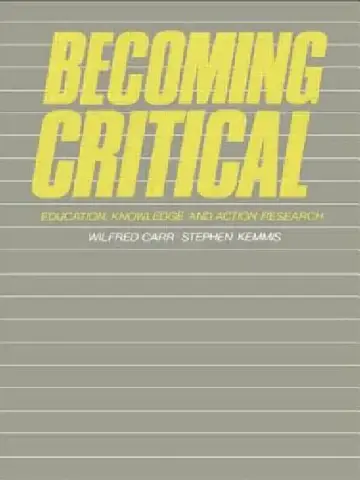 Cover of Becoming Critical