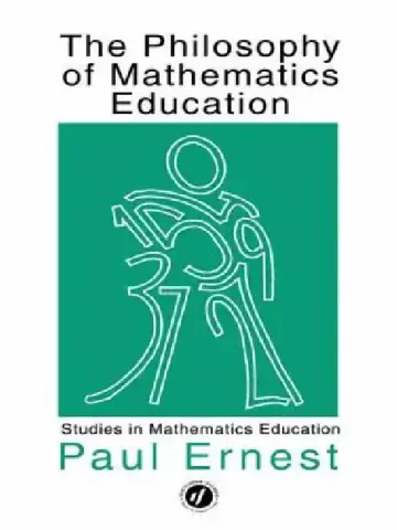 Cover of Philosophy Mathematics Educ