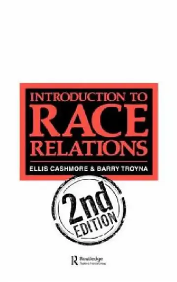 Cover of Introduction To Race Relations