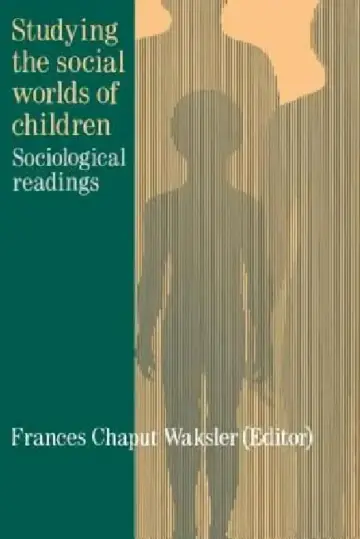 Cover of Studying The Social Worlds Of Children