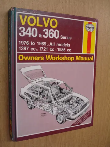 Cover of Volvo 340 and 360 1976-85 All Models Owner's Workshop Manual