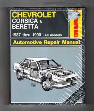 Cover of Chevrolet Corsica and Beretta 1987-90 Owner's Workshop Manual