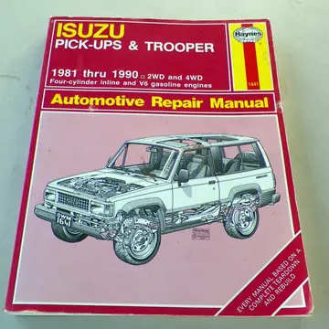 Cover of Isuzu Pick-ups and Trooper 1981-90 2WD and 4WD Automotive Repair Manual