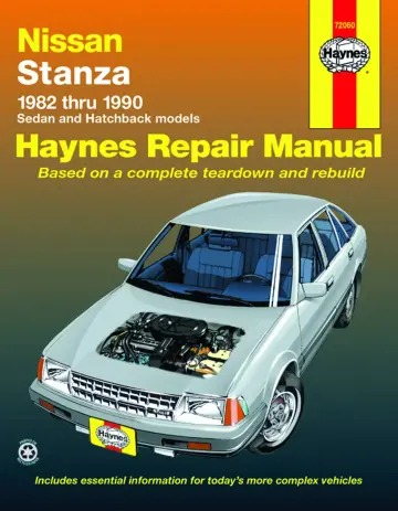 Cover of Datsun, Nissan Stanza, 1982-1990