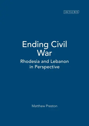 Cover of Ending Civil War