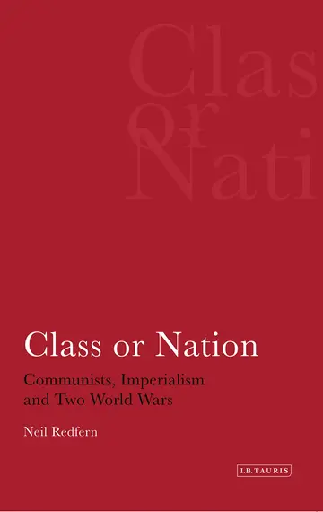 Cover of Class or Nation